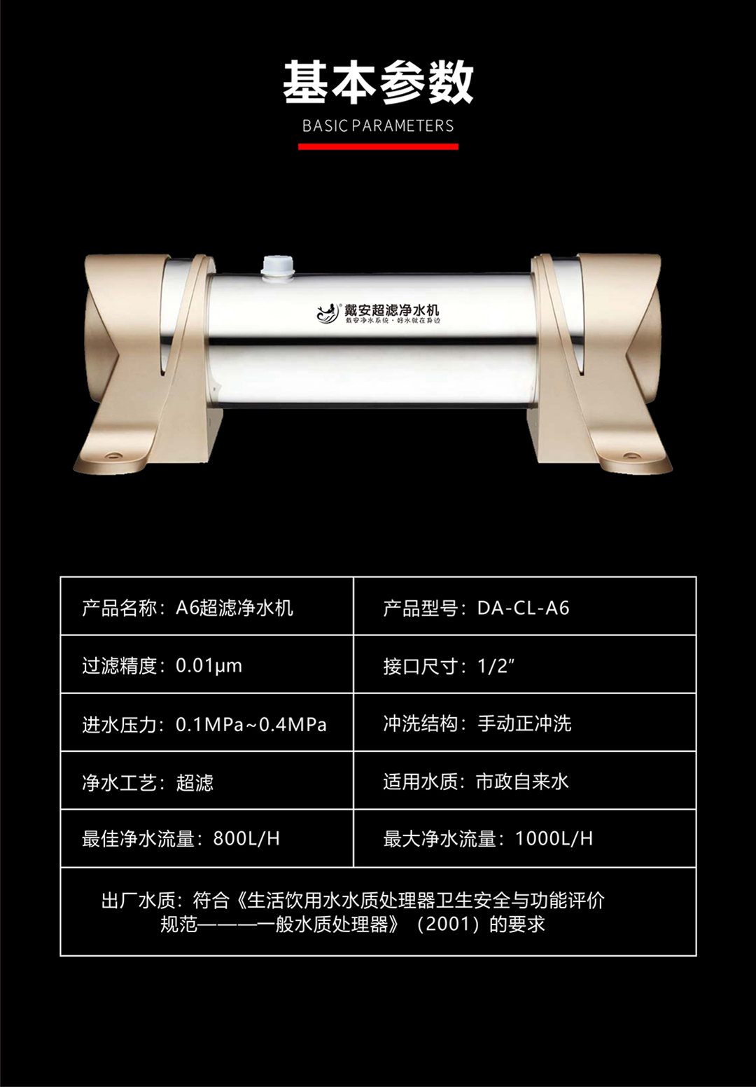 戴安厨房超滤净水机(图7)