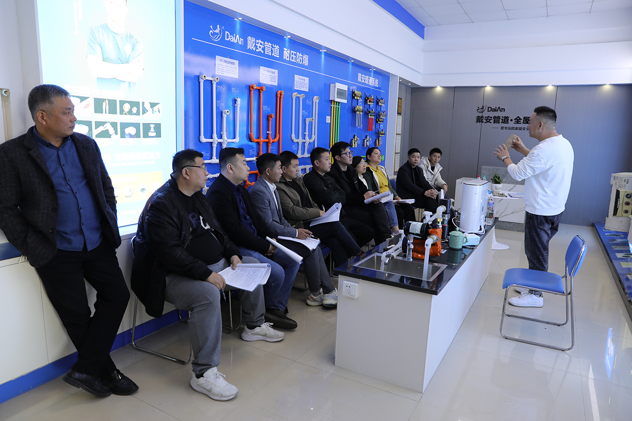 戴安管道·全屋净水第22期代理商门店创新营销特训班圆满结束！(图3)